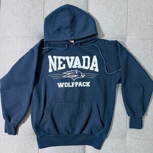 Nevada Wolf Pack NCAA‎ Blue Hoodie Hooded Sweatshirt Football
